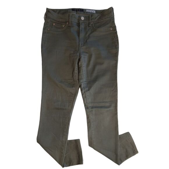 Aeropostale Jegging,  high waisted, khaki green color, women's size 6 - Picture 1 of 10